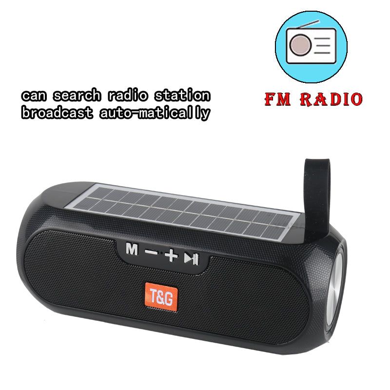 TG182 Portable Bluetooth Speaker With Solar Charging | Hifi Media Store