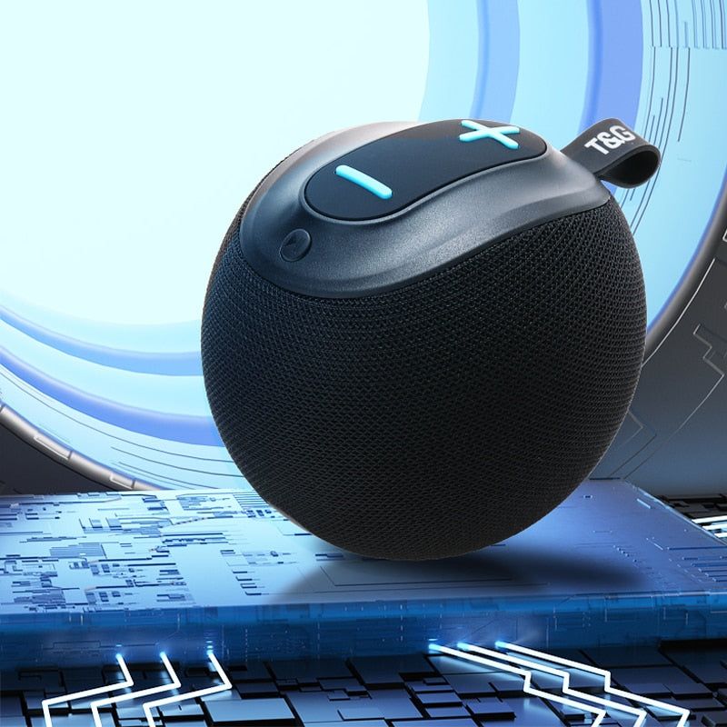 TG623 Portable Round Bluetooth Speaker | Hifi Media Store