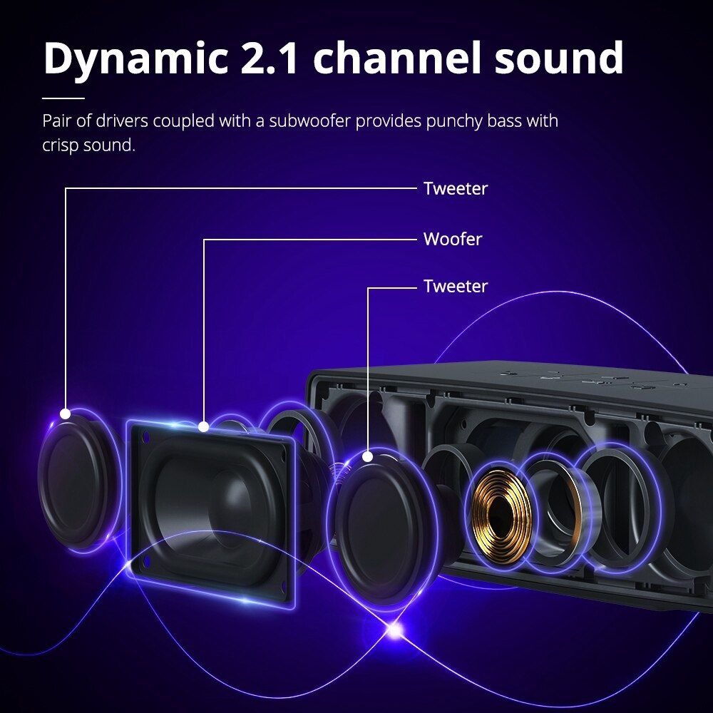 Tronsmart Studio Bluetooth Speaker 30W with HiFi Lossless Audio | Hifi Media Store