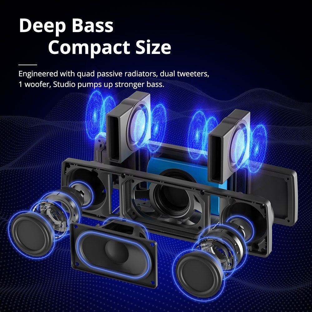 Tronsmart Studio Bluetooth Speaker 30W with HiFi Lossless Audio | Hifi Media Store
