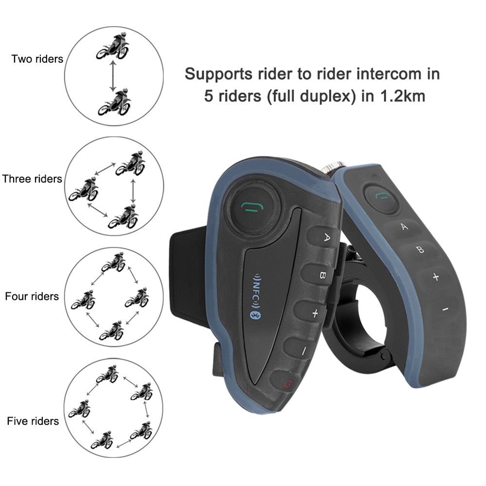 V8 Bluetooth Motorcycle Intercom | Hifi Media Store