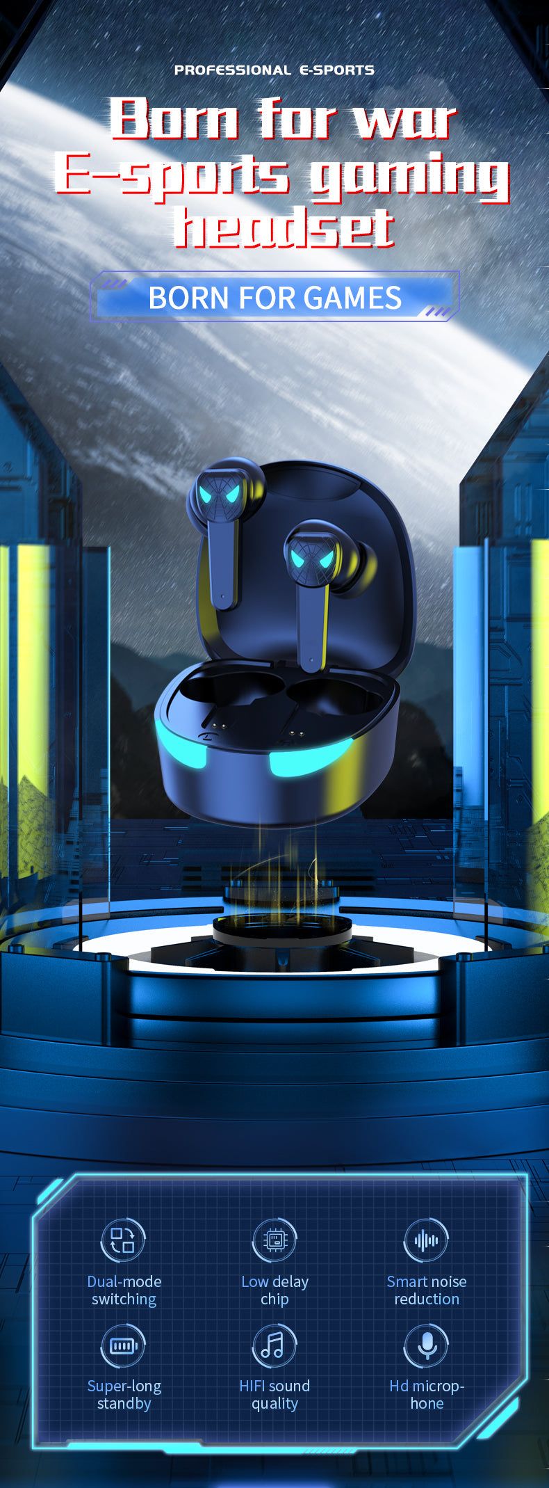 VG10 TWS Gaming Earbuds | Hifi Media Store