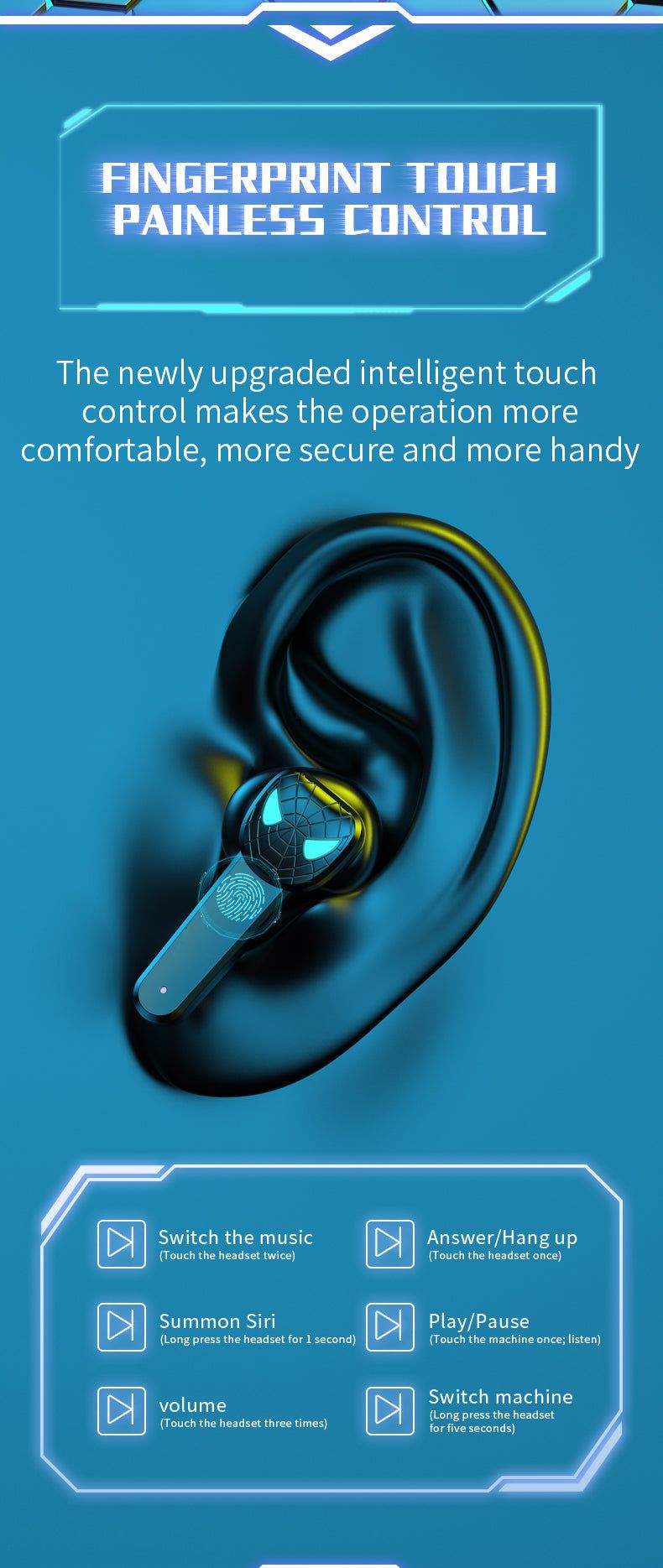 VG10 TWS Gaming Earbuds | Hifi Media Store