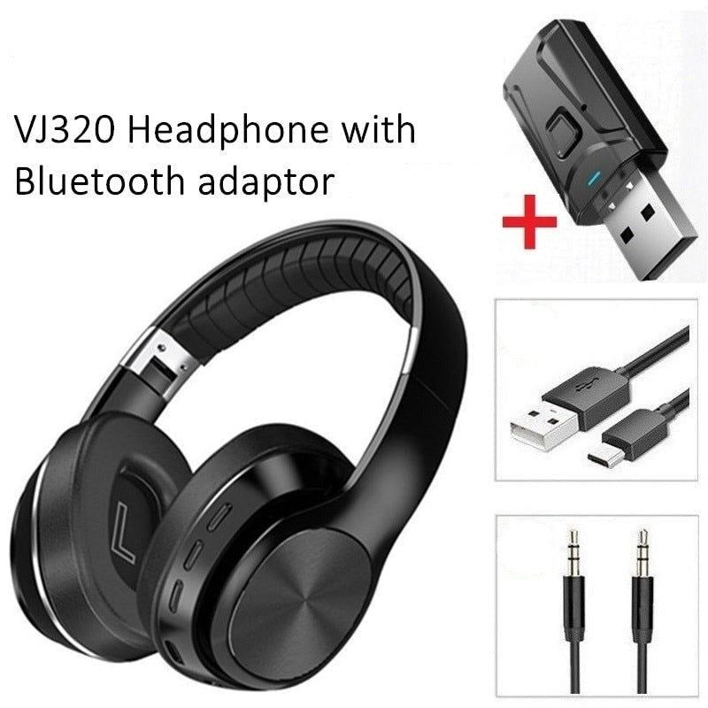 VJ320 Wireless Headphones With Bluetooth Adaptor | Hifi Media Store