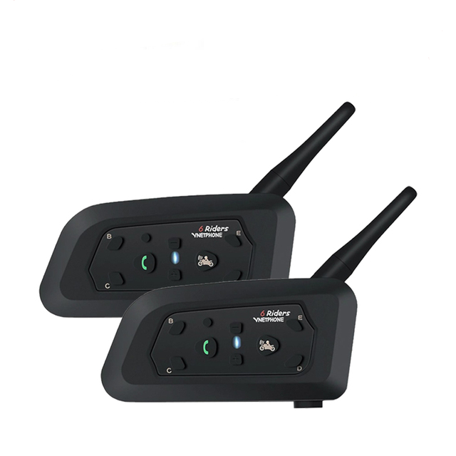 Vnetphone V6 Intercomunicador para Moto Global Vnetphone V6 2 unidades | Hifi Media Store