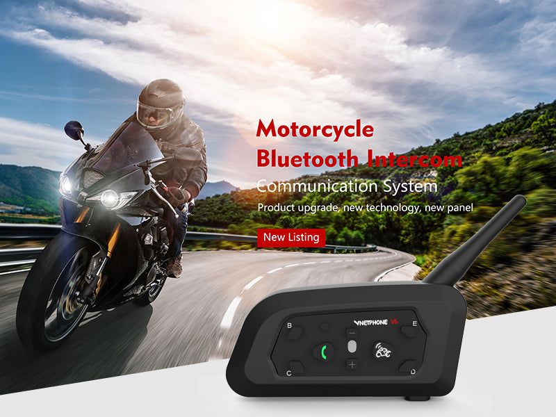 Vnetphone V6 Intercomunicador para Moto | Hifi Media Store