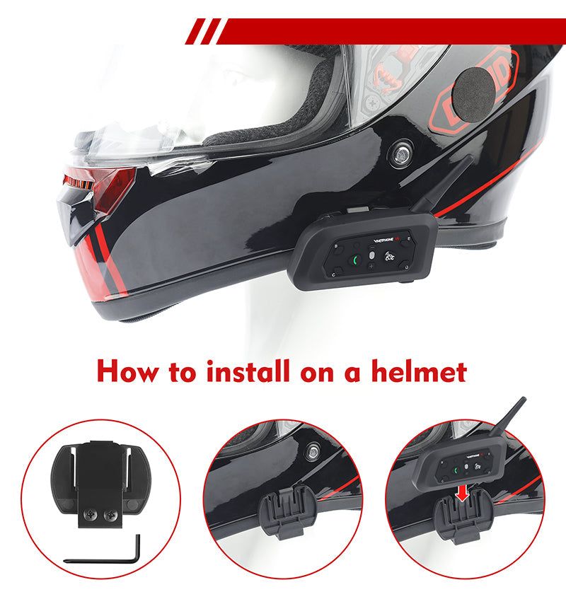 Vnetphone V6 Intercomunicador para Moto | Hifi Media Store