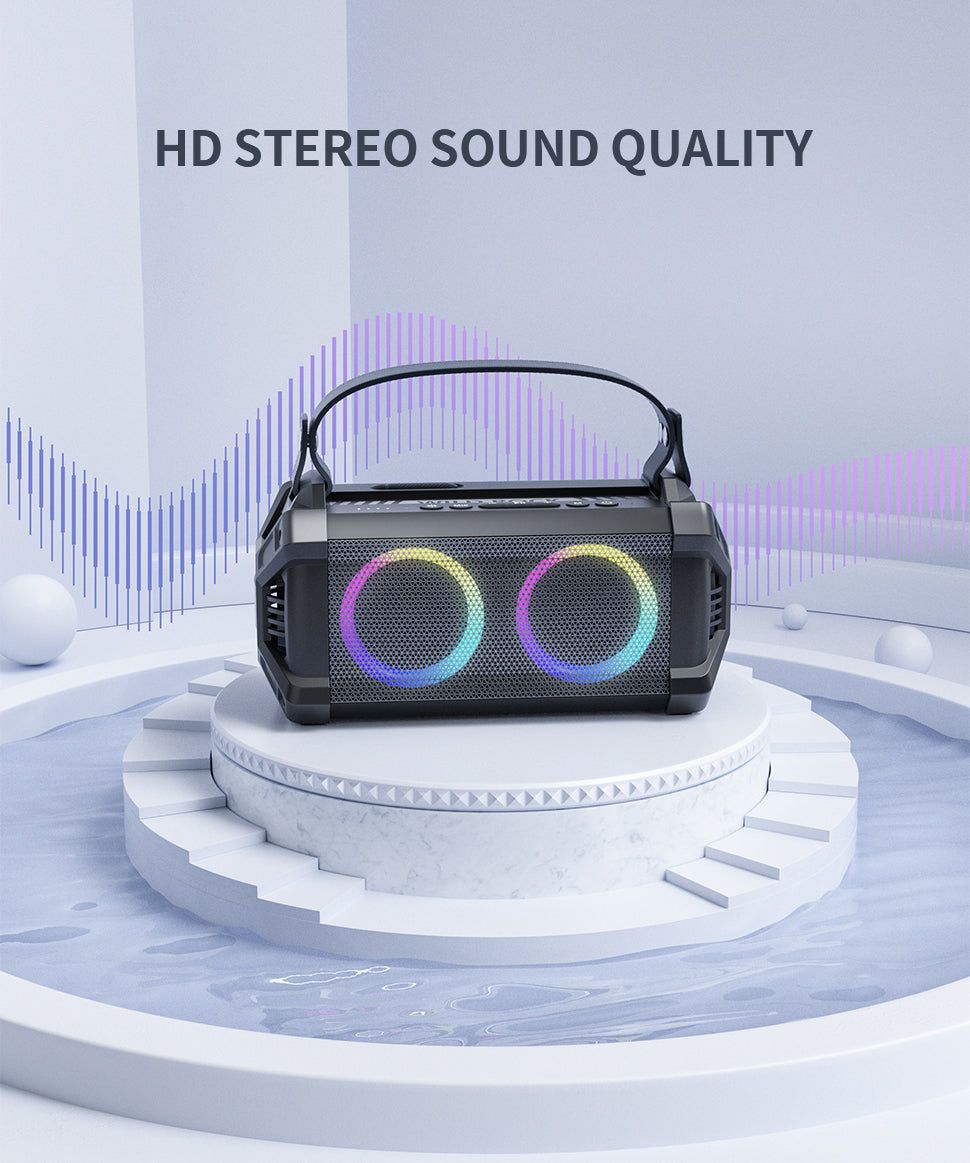 WildRock Portable Karaoke Speaker with Wireless Microphone | Hifi Media Store