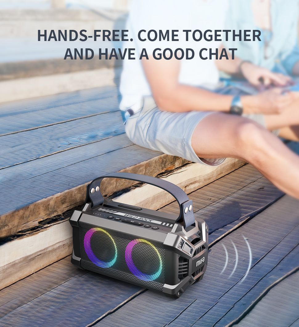 WildRock Portable Karaoke Speaker with Wireless Microphone | Hifi Media Store