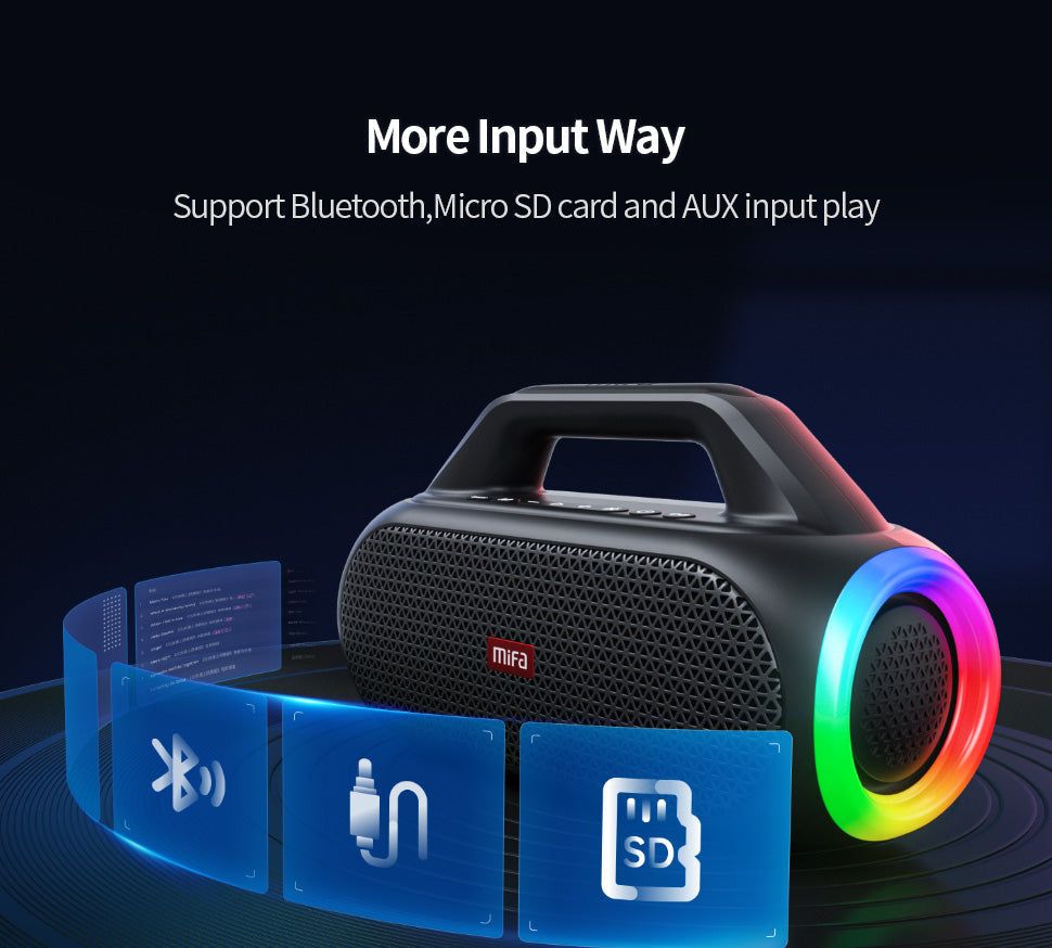 Wildbox Bluetooth Portable Speaker with BassUp | Hifi Media Store