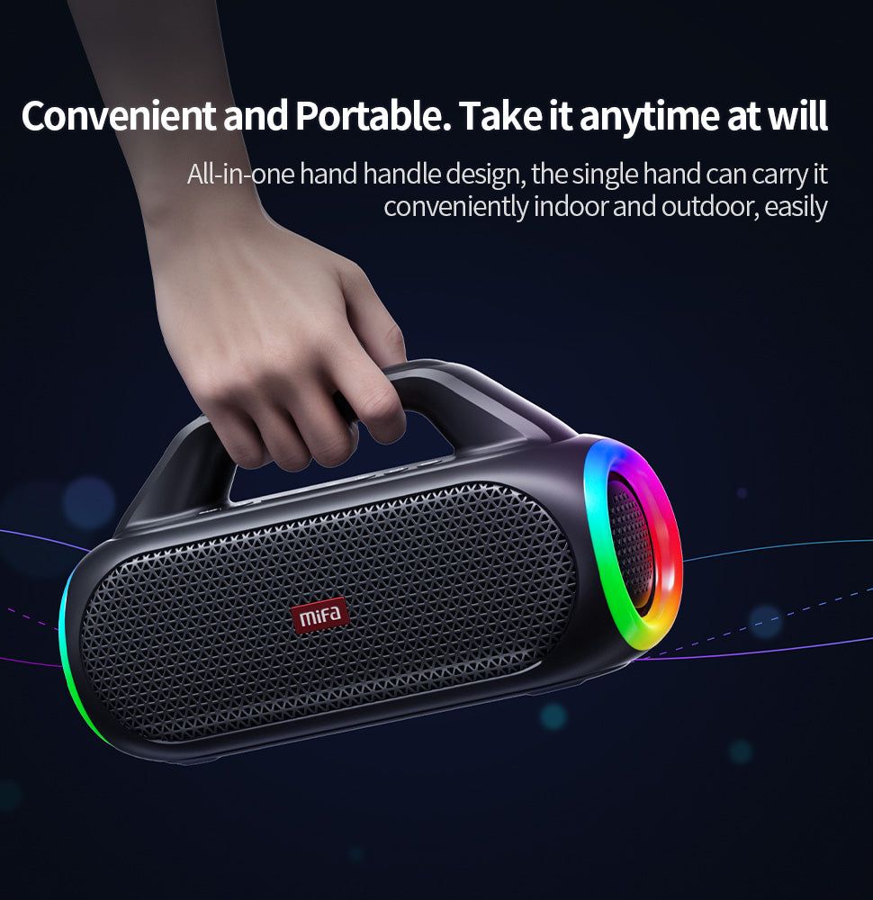 Wildbox Bluetooth Portable Speaker with BassUp | Hifi Media Store