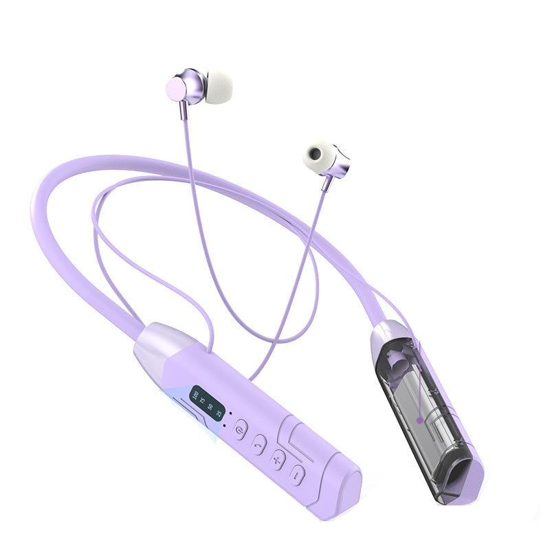 Wireless Earbuds with Neckband and LED Display for Sport | Hifi Media Store