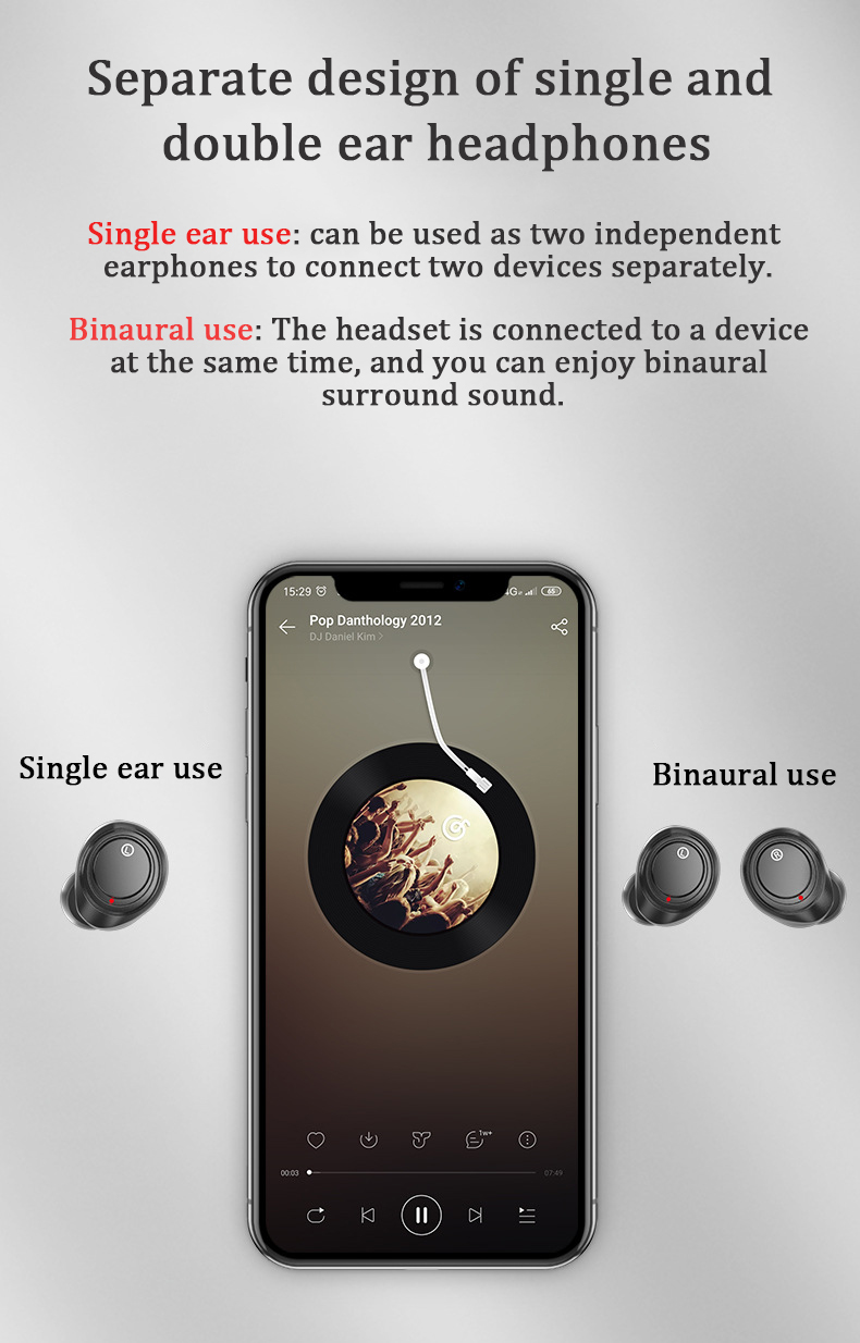 X10 Auriculares Bluetooth TWS | Hifi Media Store