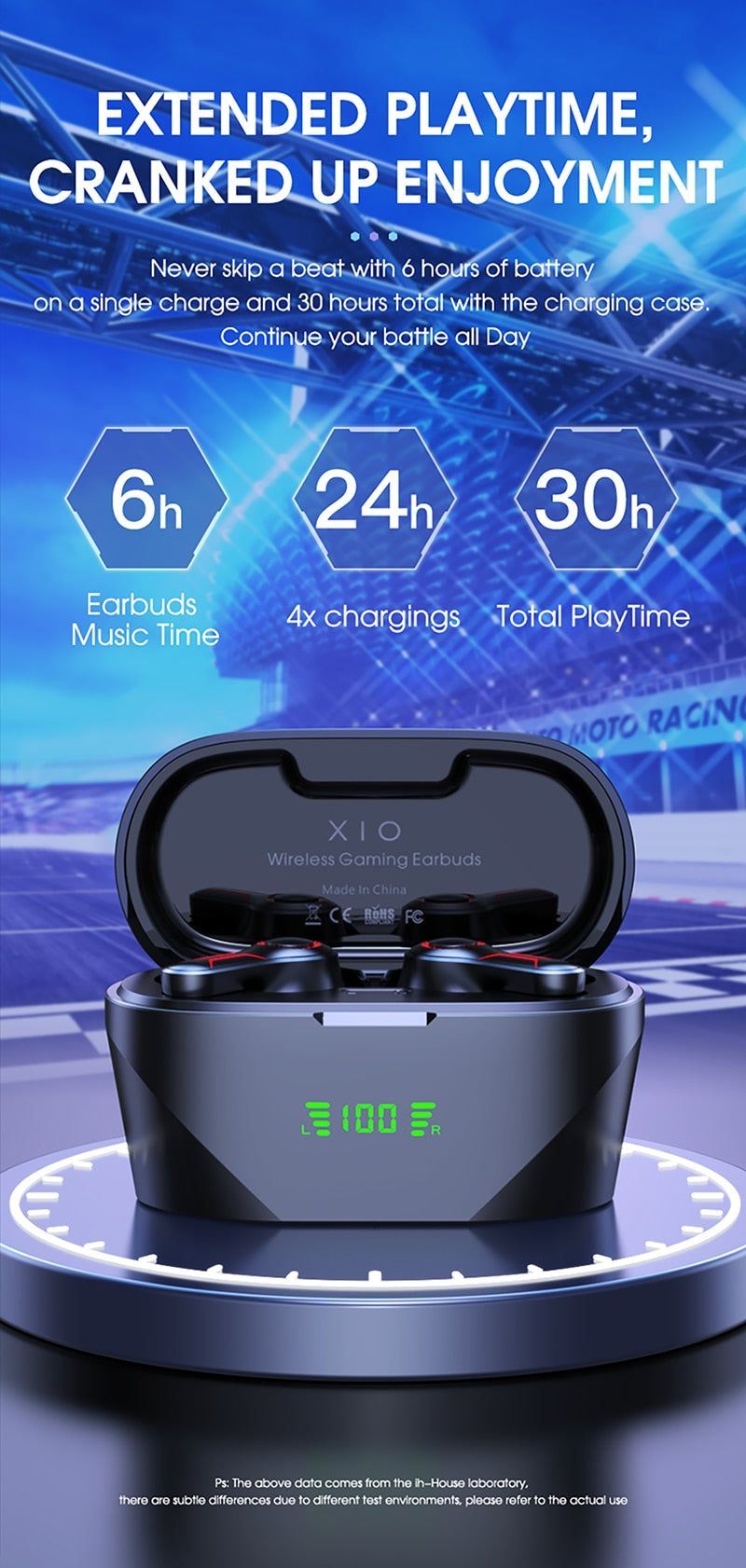 X10 Gaming Earbuds with ANC | Hifi Media Store