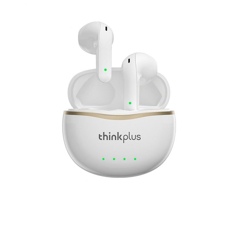 X16 Wireless Earbuds With Dual HD Microphone Lenovo X16 White | Hifi Media Store
