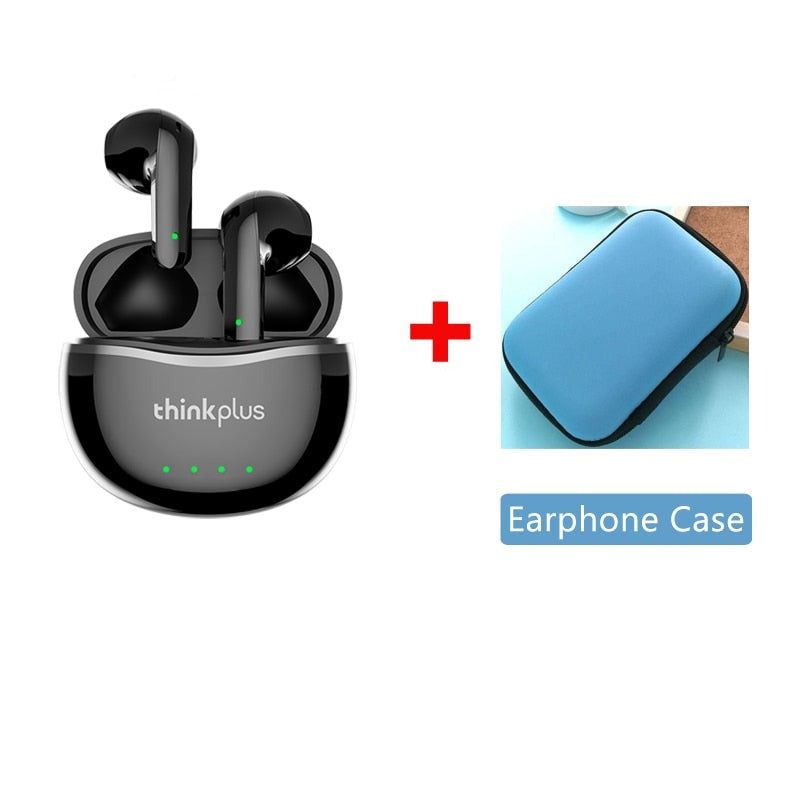 X16 Wireless Earbuds With Dual HD Microphone X16 Black add Case | Hifi Media Store