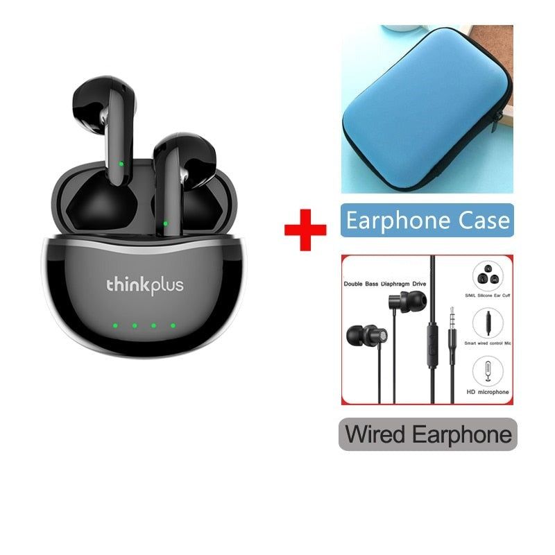 X16 Wireless Earbuds With Dual HD Microphone X16 Black Case TW13 | Hifi Media Store