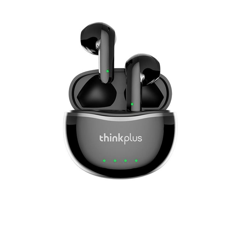X16 Wireless Earbuds With Dual HD Microphone Lenovo X16 Black | Hifi Media Store