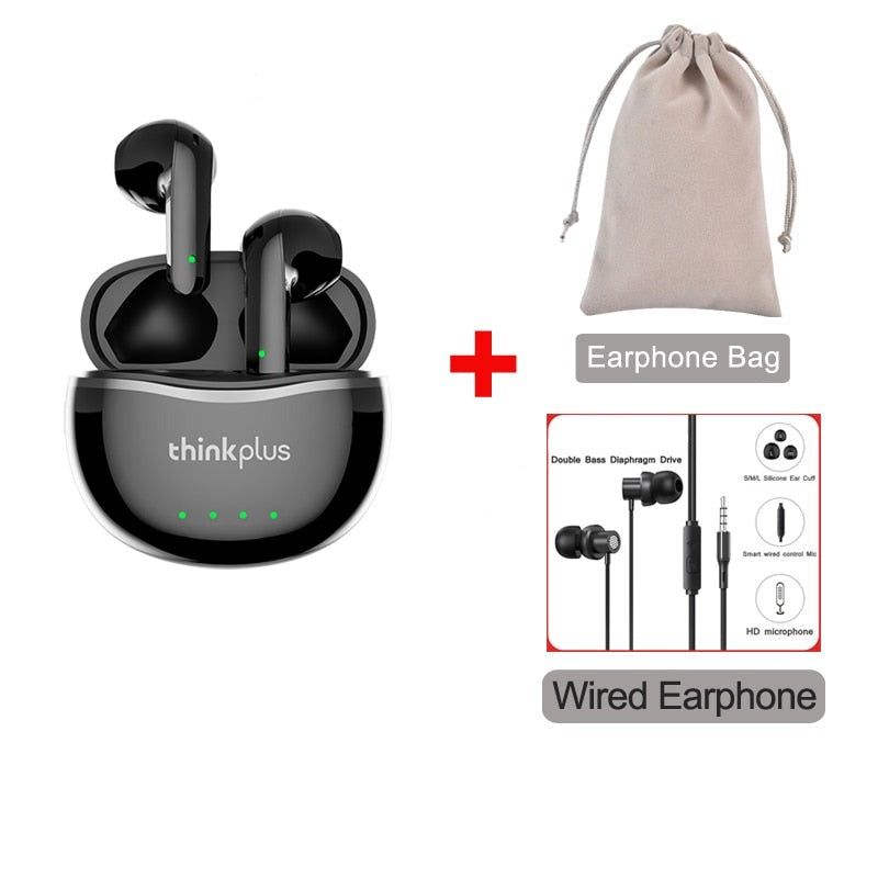 X16 Wireless Earbuds With Dual HD Microphone X16 Black a Bag TW13 | Hifi Media Store
