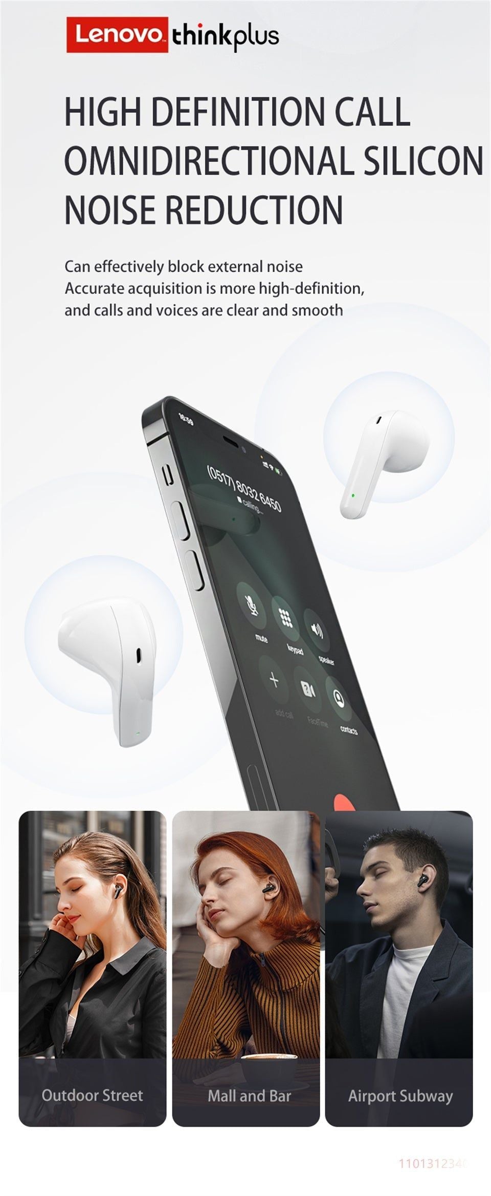 X16 Wireless Earbuds With Dual HD Microphone | Hifi Media Store