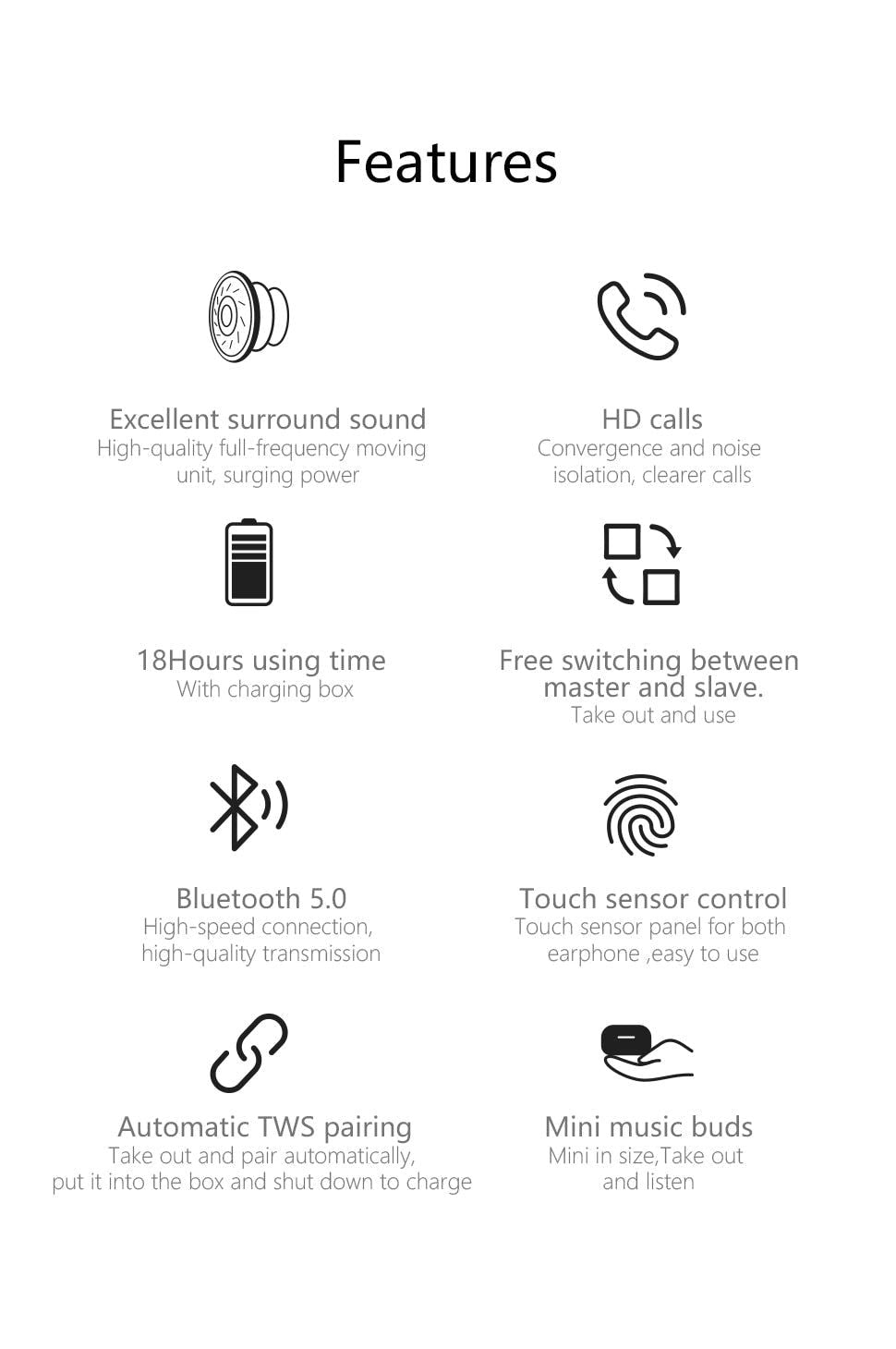 X19 TWS Earbuds with Noise Isolation | Hifi Media Store