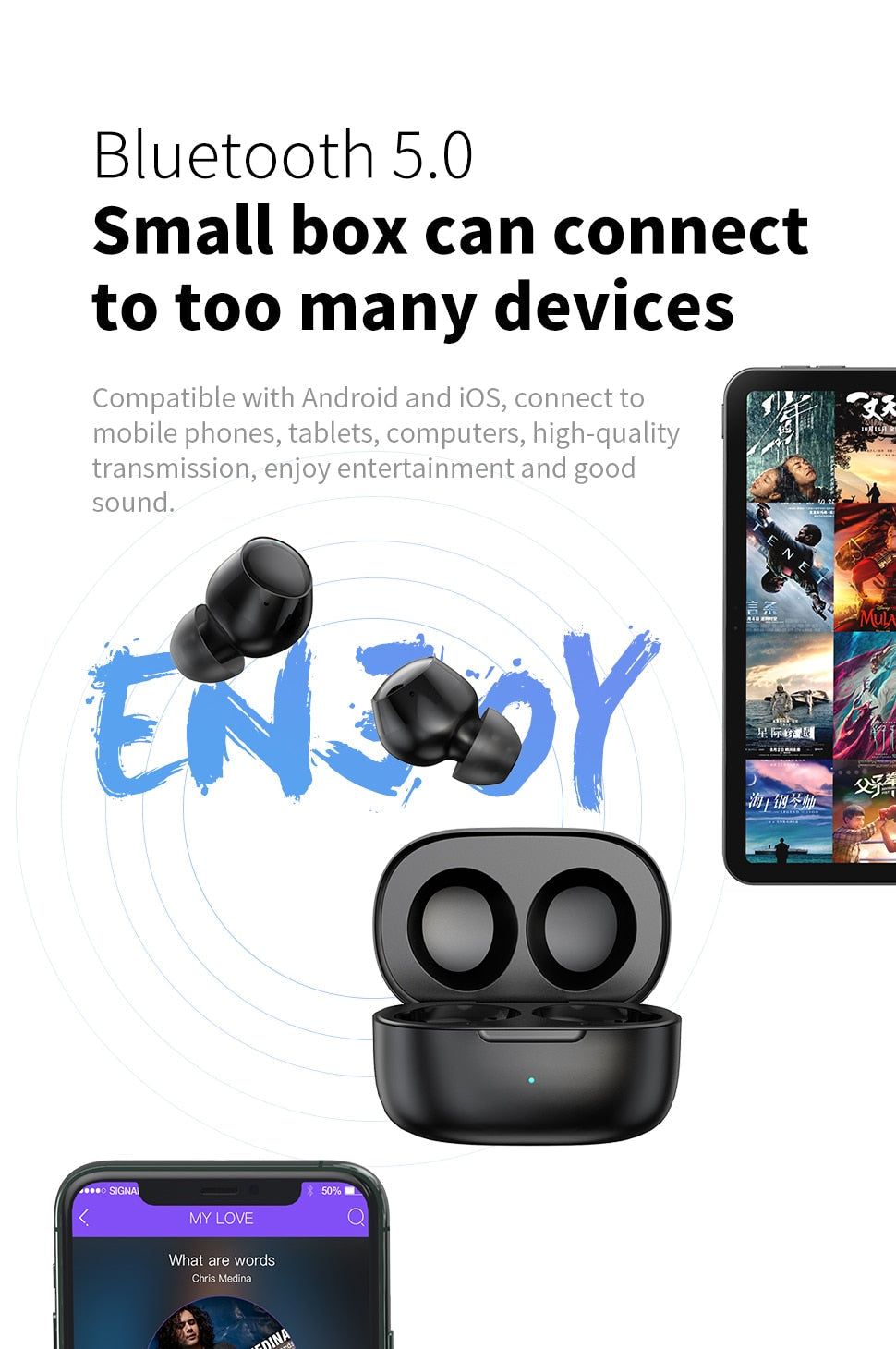 X19 TWS Earbuds with Noise Isolation | Hifi Media Store