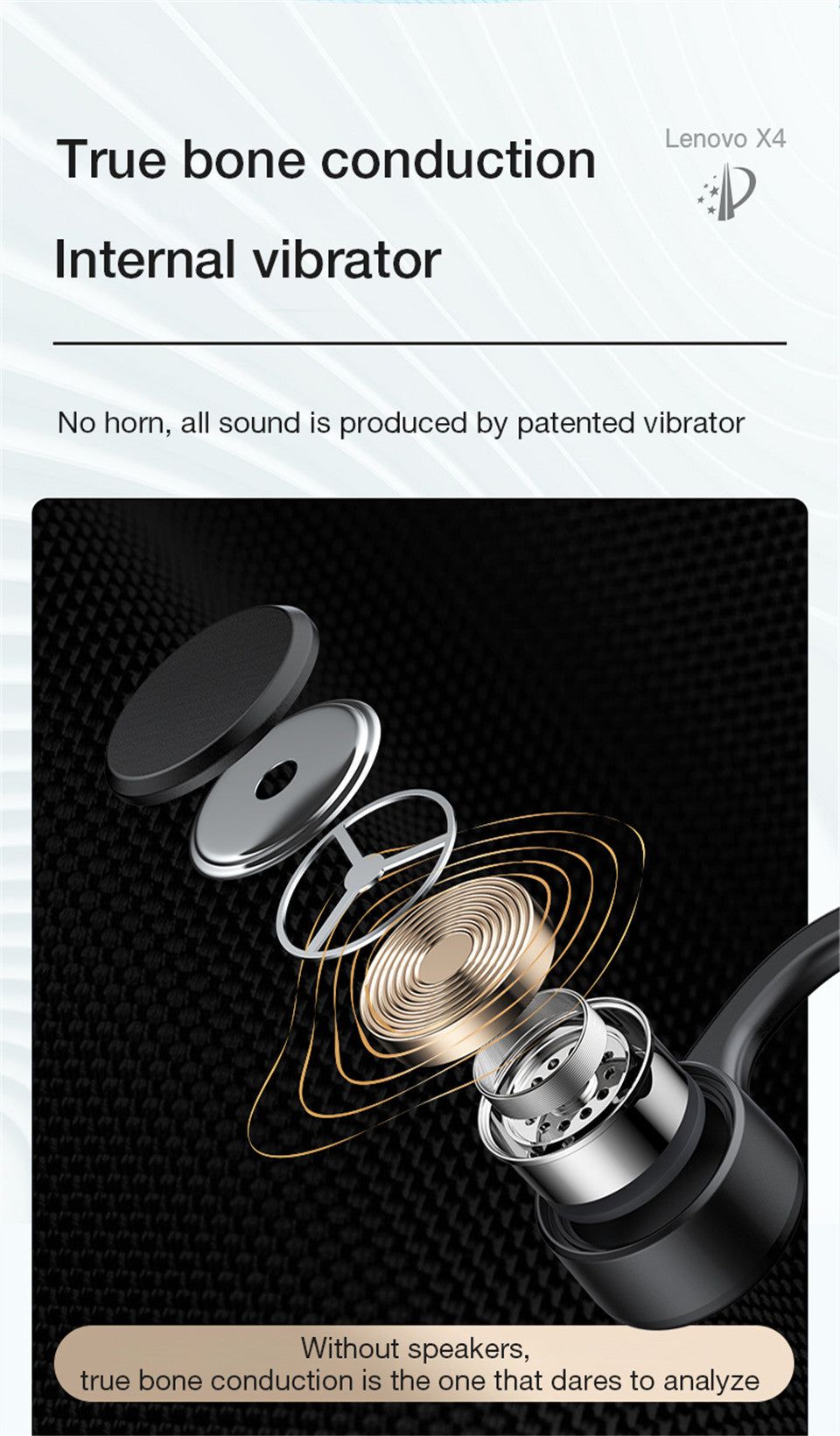 X4 Bone Conduction Bluetooth Earphone | Hifi Media Store