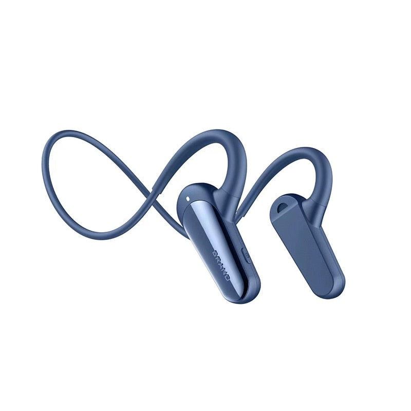 XE06 Bone Conduction Earphones With Mic Blue Global | Hifi Media Store