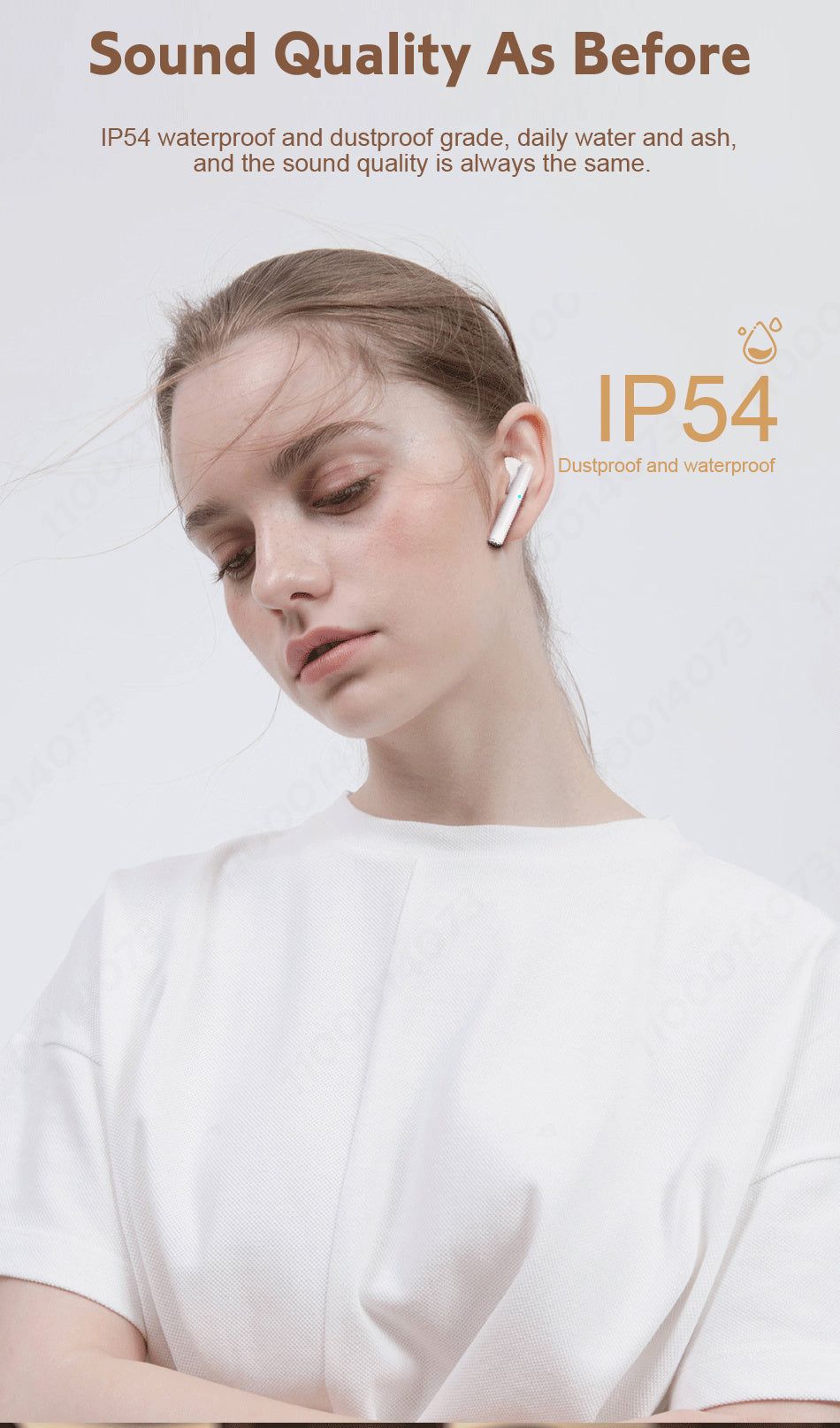 XT83 TWS Earbuds With Passive Noise Reduction | Hifi Media Store