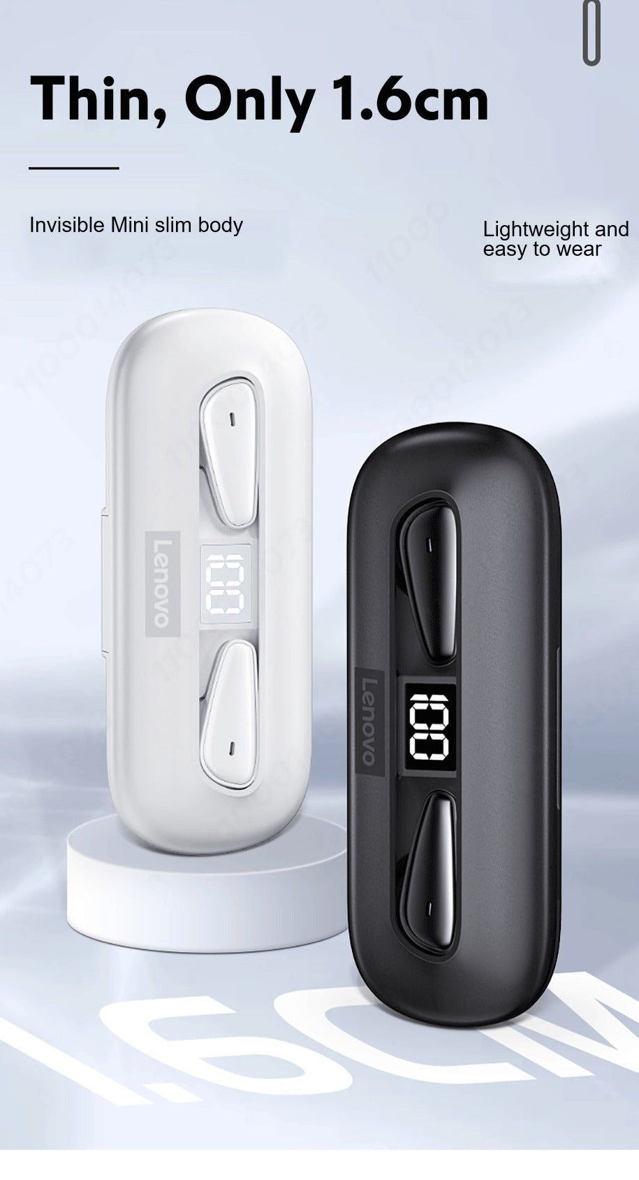 XT95 - Auriculares Bluetooth TWS Ultraplanos | Hifi Media Store
