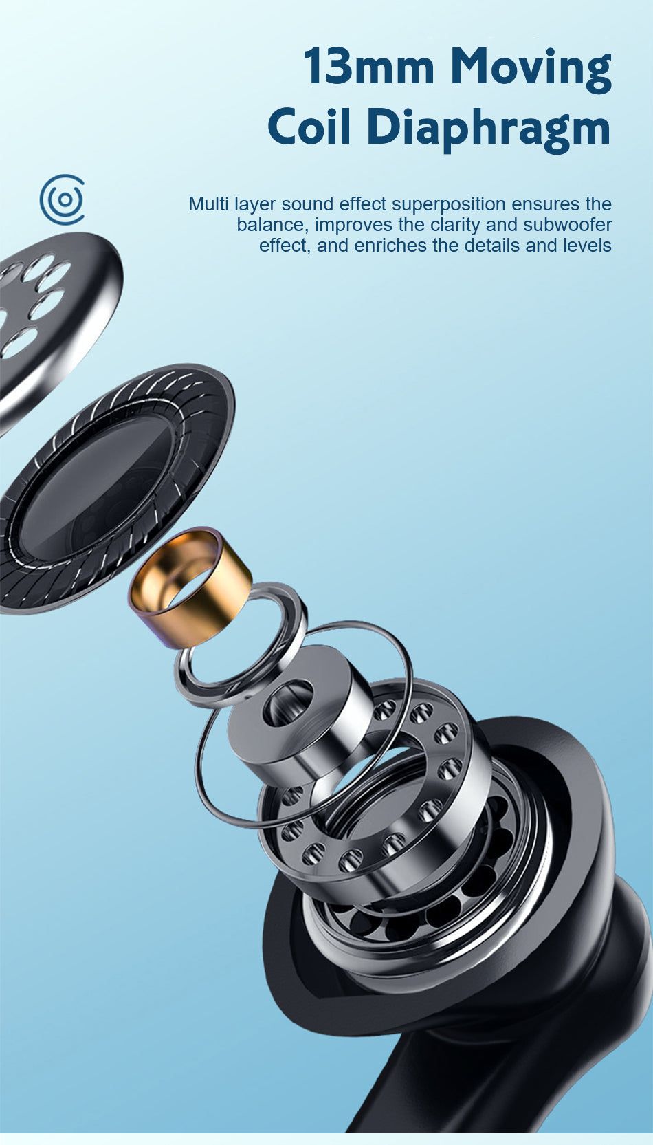 XT95 Pro TWS Bluetooth Earbuds with Passive Noise Reduction | Hifi Media Store