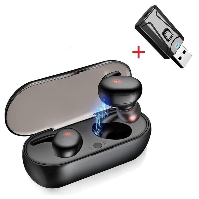 Y30 Wireless Earbuds With Bluetooth Adaptor | Hifi Media Store