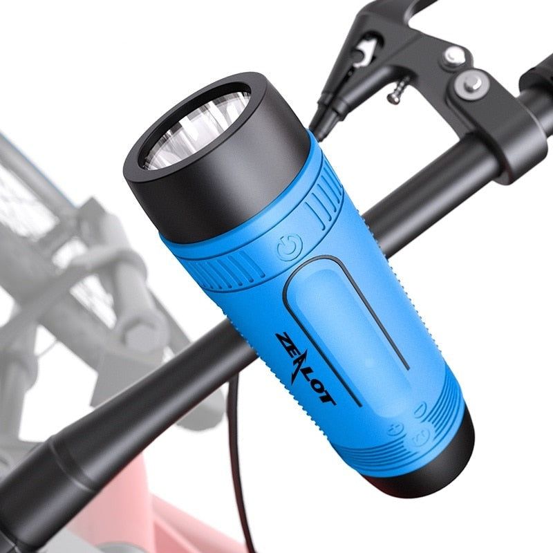 Zealot S1 Bluetooth Portable Speaker for Bicycle with Flashlight | Hifi Media Store