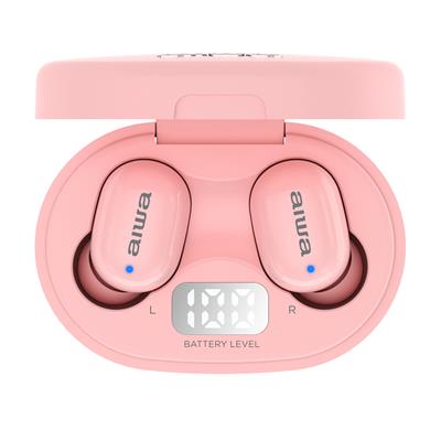 Aiwa EBTW-150 - Auriculares Inalámbricos Bluetooth Rosa Todos los auriculares | AIWA