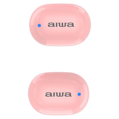 Aiwa EBTW-150 - Auriculares Inalámbricos Bluetooth Rosa Todos los auriculares | AIWA