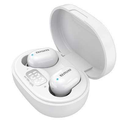 Aiwa EBTW-150 - Auriculares Intraurales Bluetooth Blancos Todos los auriculares | AIWA