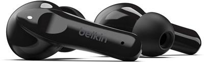 Belkin SoundForm Move Plus - Auriculares Bluetooth Negros con Estuche de Carga Inalámbrica Todos los auriculares | BELKIN