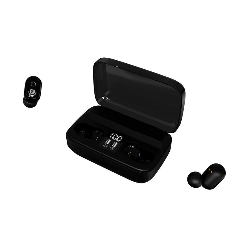 Talius EA-5010 - Auriculares Intraurales Bluetooth Negros Todos los auriculares | TALIUS