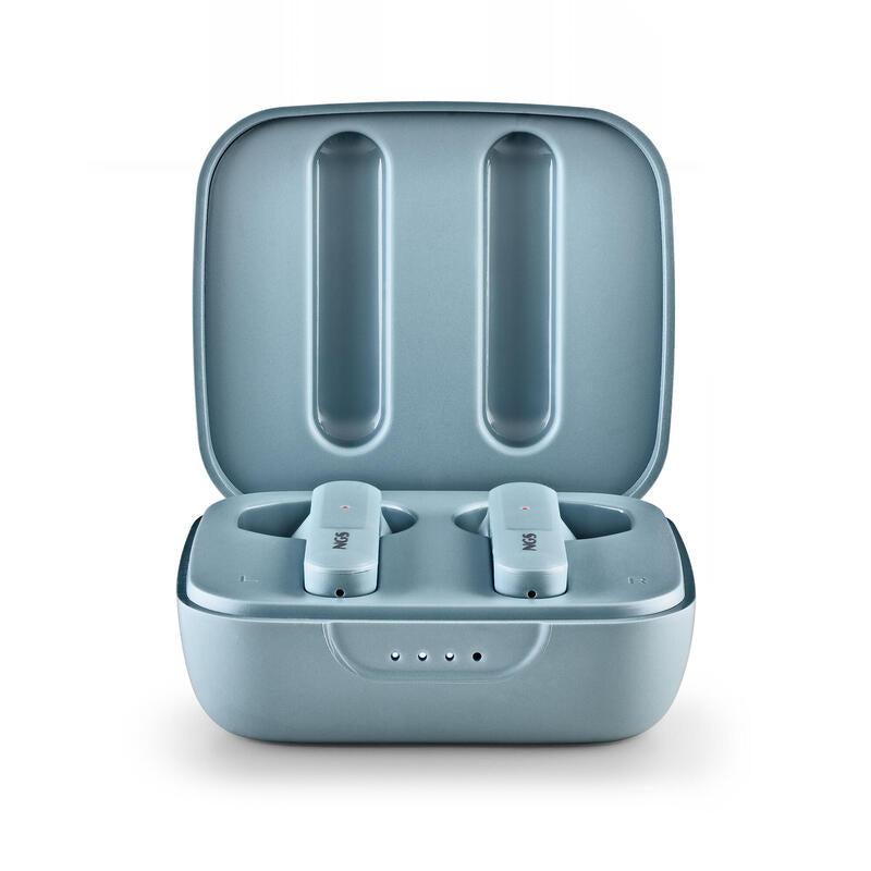 NGS Artica Move Rain - Auriculares Inalámbricos Bluetooth 5.3 Azul