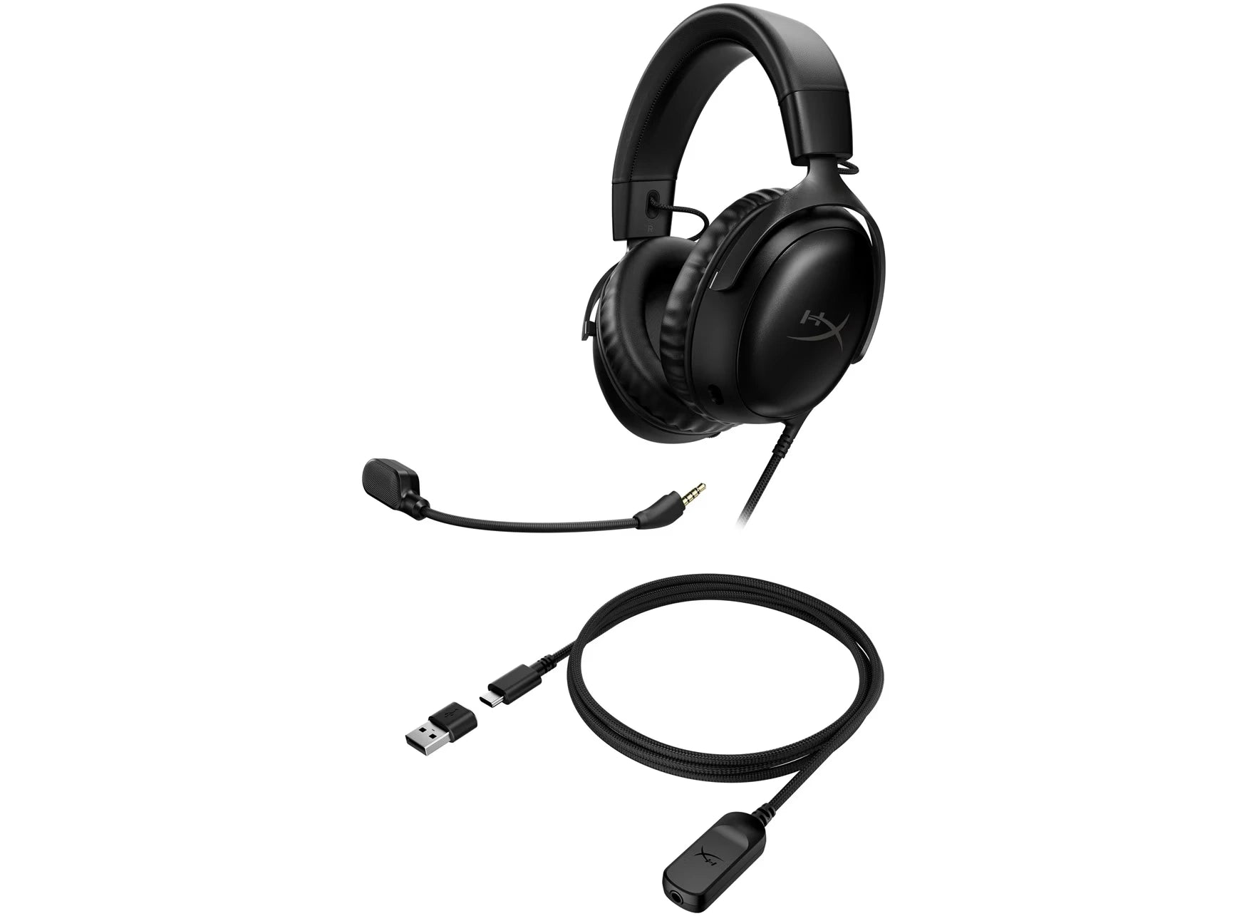 HyperX Cloud III - Auriculares Gaming Multiplataforma con Cable Negros Todos los auriculares | HYPERX