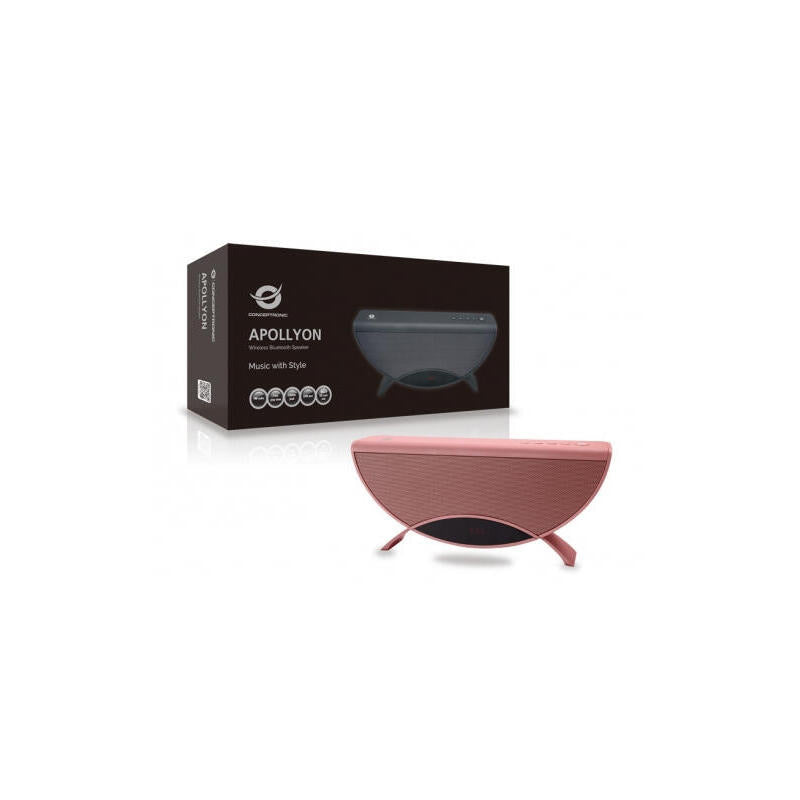 Conceptronic Apollyon 01R - Altavoz Bluetooth Rojo Altavoces | CONCEPTRONIC