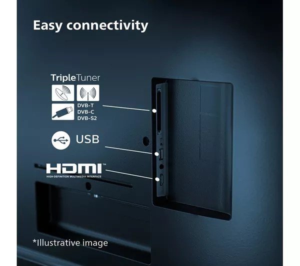 Tv PHILIPS 40" 40PFS6009/12 LED, Smart TV, Full HD, Dolby Audio, Titan OS