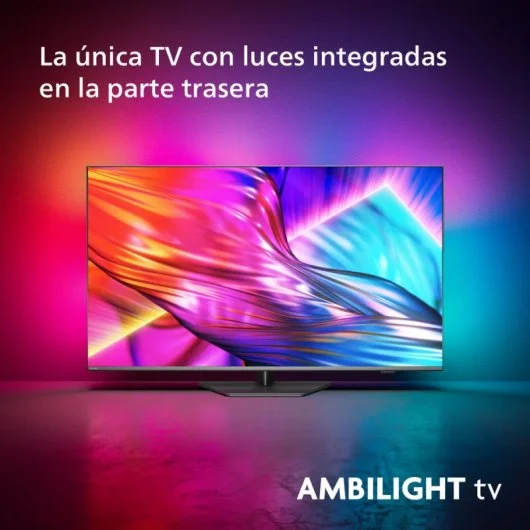 TV Philips The One 50" 50PUS8919 LED UltraHD 4K, Ambilight TV, 120Hz, Dolby Vision y Atmos Televisores | PHILIPS