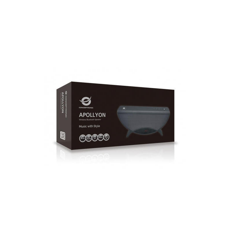 Conceptronic Apollyon 01R - Altavoz Bluetooth Rojo Altavoces | CONCEPTRONIC