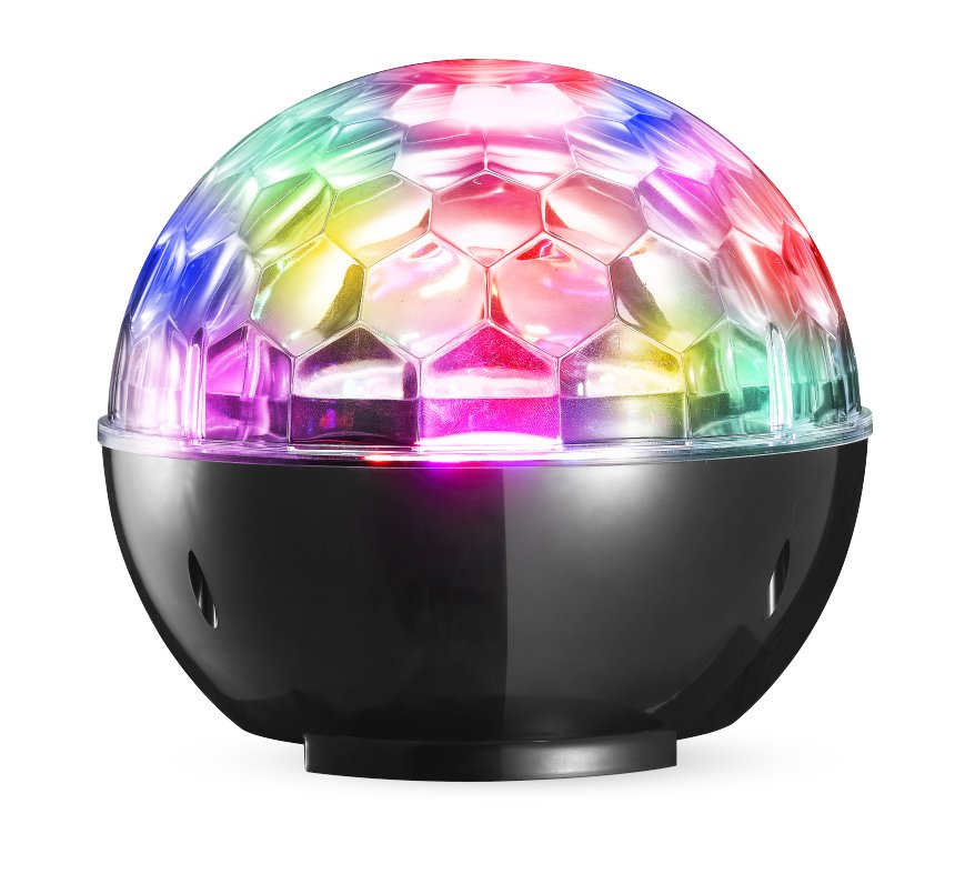 Altavoz portátil Denver BTL-65 con efecto luz de discoteca | Denver
