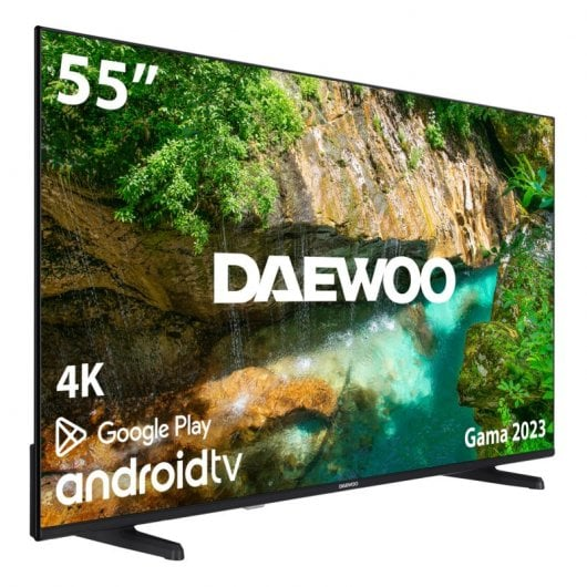 TV DLED 55'' DAEWOO 55DM62UA Smart TV, 4K Ultra HD, Android 11