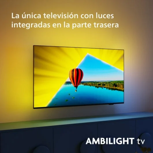 TV Philips 50" 50PUS8079 Ambilight, LED UltraHD, Dolby Atmos, Titan OS Televisores | PHILIPS