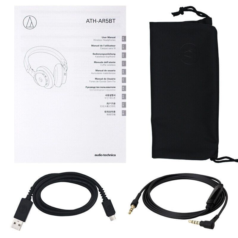 Audio-Technica ATH-AR5BT - Auriculares Bluetooth con cable/inalámbricos | Hifi Media Store
