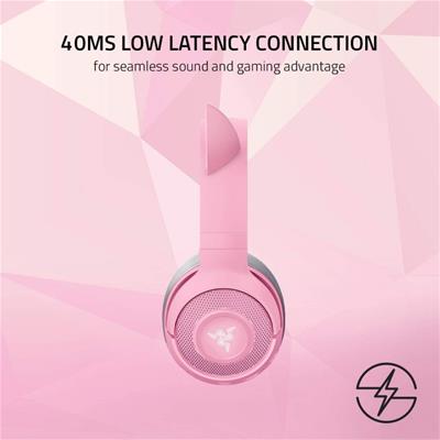 Razer Kraken Kitty - Auriculares Inalámbricos Bluetooth Gaming Rosas Todos los auriculares | RAZER
