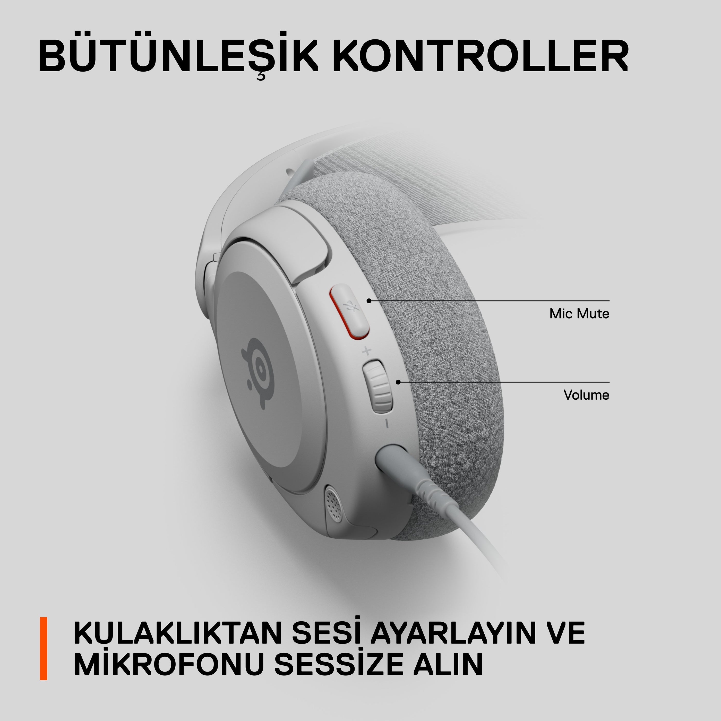 SteelSeries Arctis Nova 1 - Auriculares Gaming PC/PS4/PS5/Xbox/Switch Blancos